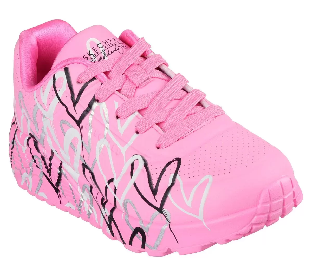 Skechers x JGoldcrown: Uno Lite – Metallic Love Skechers x JGoldcrown: Uno Lite – Metallic Love